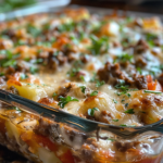 Ground Beef & Potato Casserole