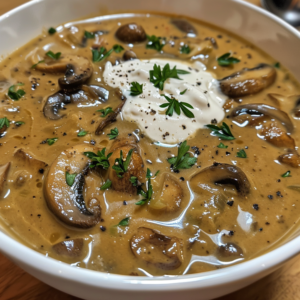 Hungarian Mushroom Soup