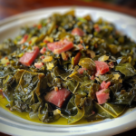 Collard Greens with Smoked Ham Hocks
