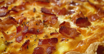 Bacon and Cheese Quiche