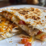 Chicken Bacon Ranch Quesadilla