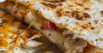 Chicken Bacon Ranch Quesadilla