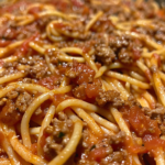 Classic Ground Beef Spaghetti