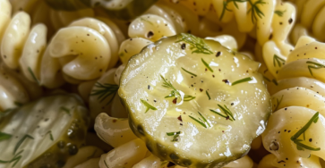 Dill Pickle Pasta Salad