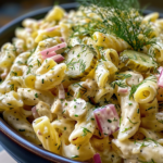 Dill Pickle Pasta Salad