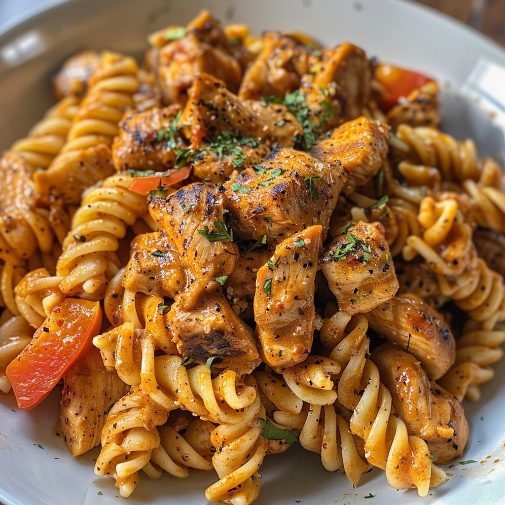 Creamy Jerk Chicken Rasta Pasta