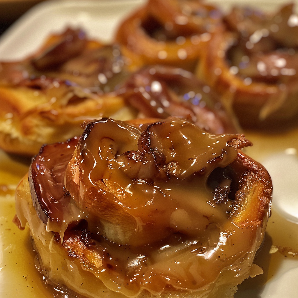 Breakfast Pigs in Cinnamon Rolls
