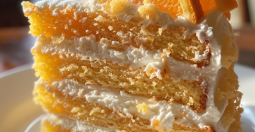 Orange Creamsicle Cake