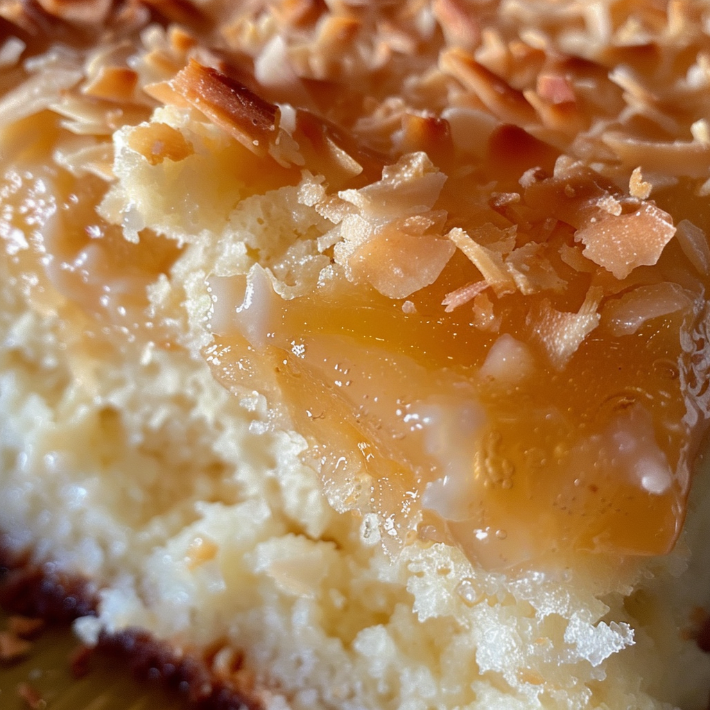 Southern-Style Creamy Coconut Poke Cake