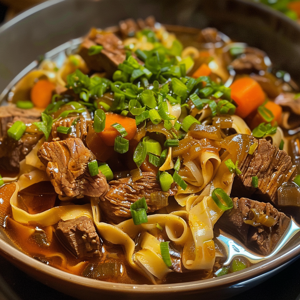 Crockpot Beef and Noodles: A Hearty, Flavorful Comfort Meal