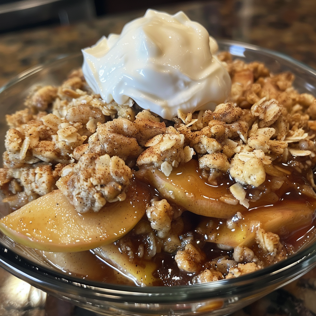 Cinnamon Apple Crisp