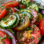 Tomato Cucumber Salad: A Refreshing and Flavorful Summer Delight