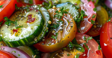 Tomato Cucumber Salad: A Refreshing and Flavorful Summer Delight