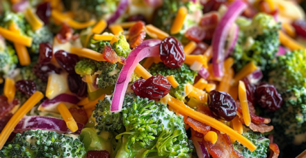 Broccoli Salad: A Refreshing and Flavorful Crunch in Every Bite
