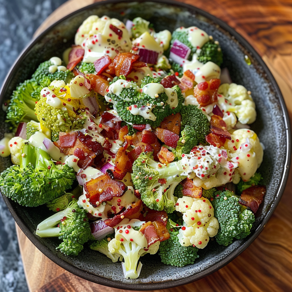 Loaded Broccoli Salad (Low-Carb)