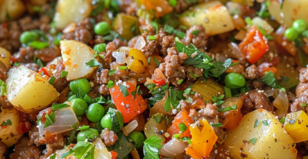 Hamburger Hash: A Hearty and Flavorful One-Skillet Meal
