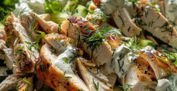 Delicious Tzatziki Chicken Salad