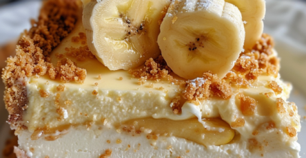 Banana Cream Cheesecake