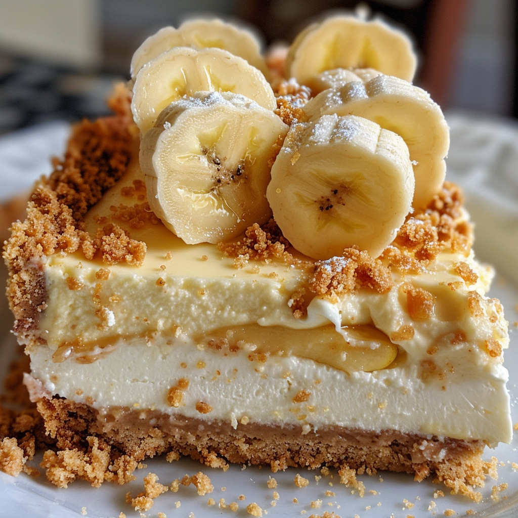 Banana Cream Cheesecake
