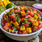 Sweet & Spicy Tropical Salsa