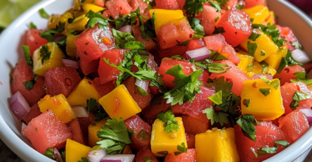 Sweet & Spicy Tropical Salsa