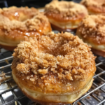 Baked Apple Crumb Donuts