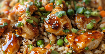 Bang Bang Chicken Fried Rice