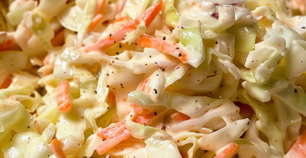 KFC Coleslaw Recipe: Creamy, Crunchy, and Bursting with Flavor