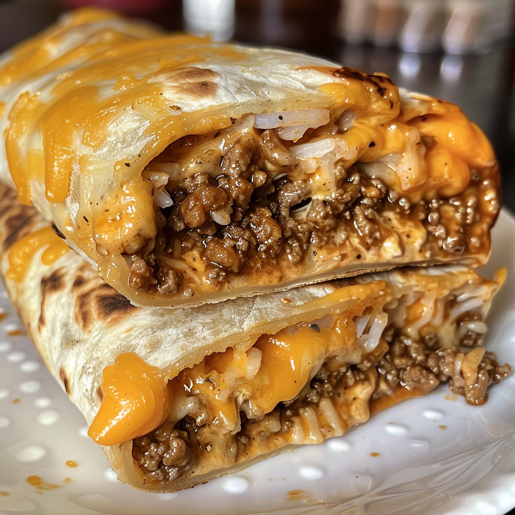 Grilled Cheese Burrito (Taco Bell Copycat Recipe)