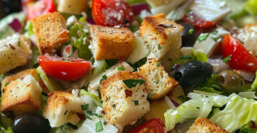 Olive Garden House Salad and Salad Dressing