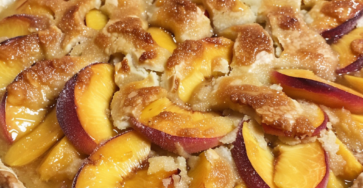 Peaches and Cream Pie
