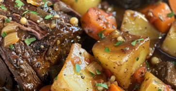 Slow Cooker Pot Roast with Gravy