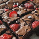 Chocolate Strawberry Brownies