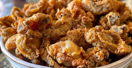 Grandma's Crispy Fried Chicken Gizzards