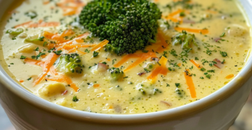Creamy Broccoli Cheddar Soup
