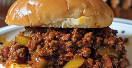 Classic Old-School Sloppy Joes