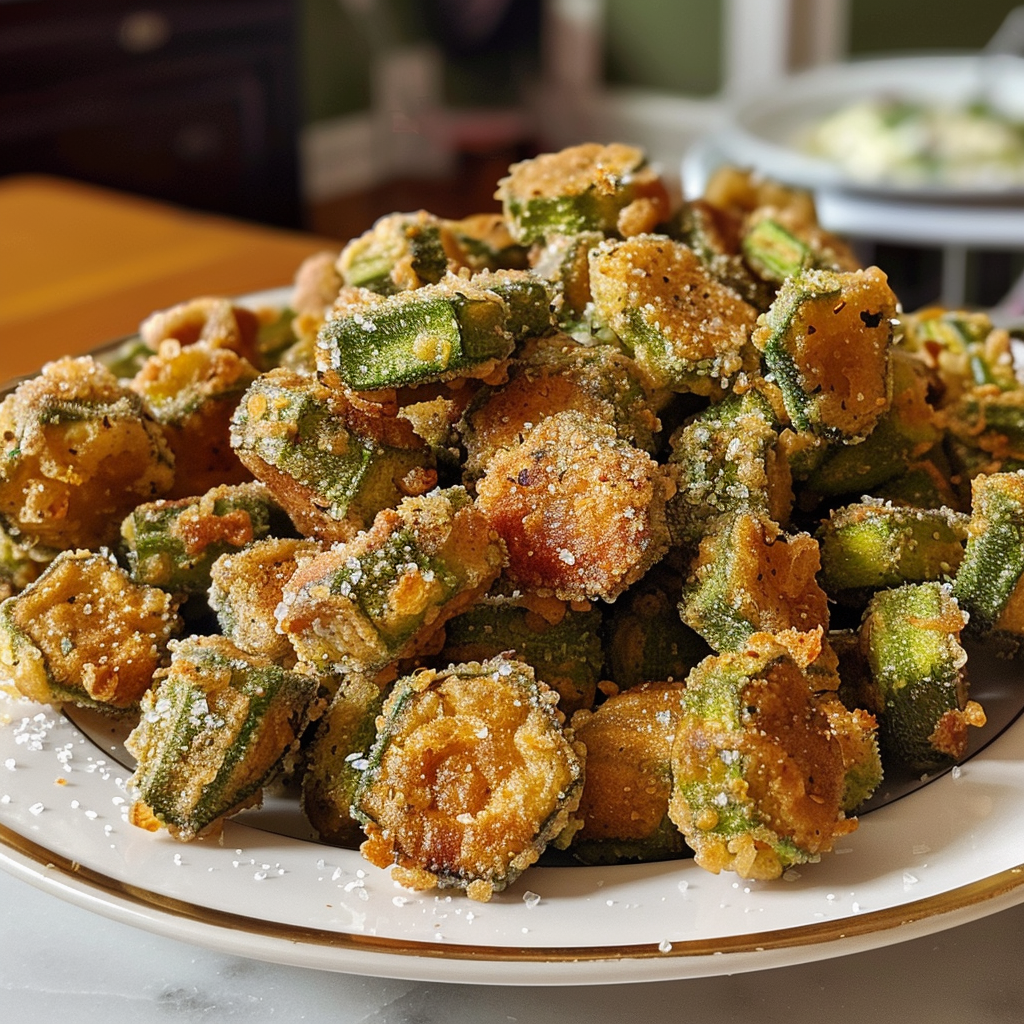 Fresh Fried Okra: Crispy, Golden Southern Delight