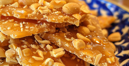 Easy Microwave Peanut Brittle