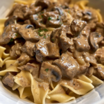 Crockpot Beef Stroganoff