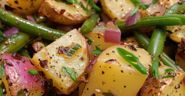 Authentic Italian Potato & Green Bean Salad