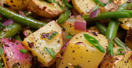 Authentic Italian Potato & Green Bean Salad
