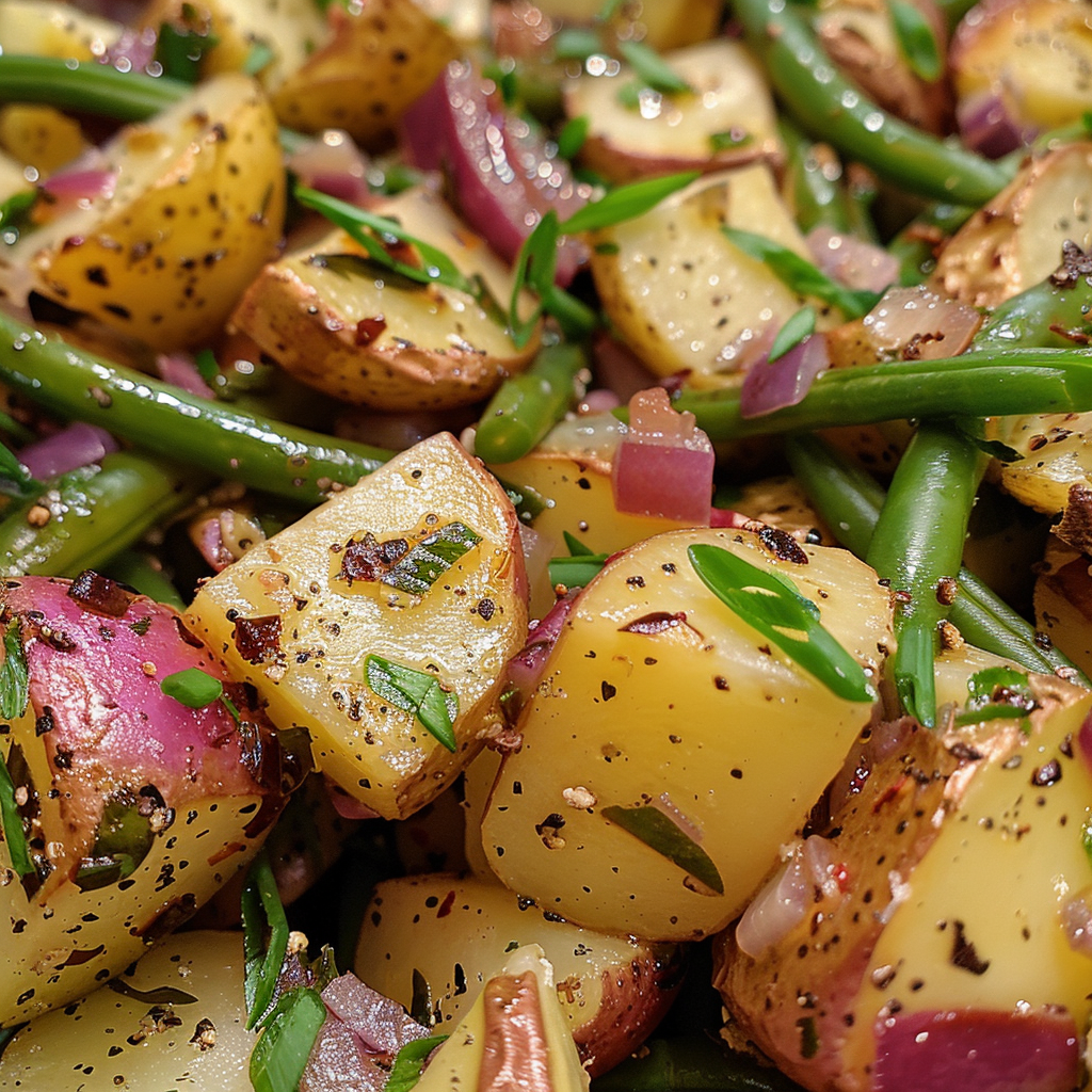 Authentic Italian Potato & Green Bean Salad
