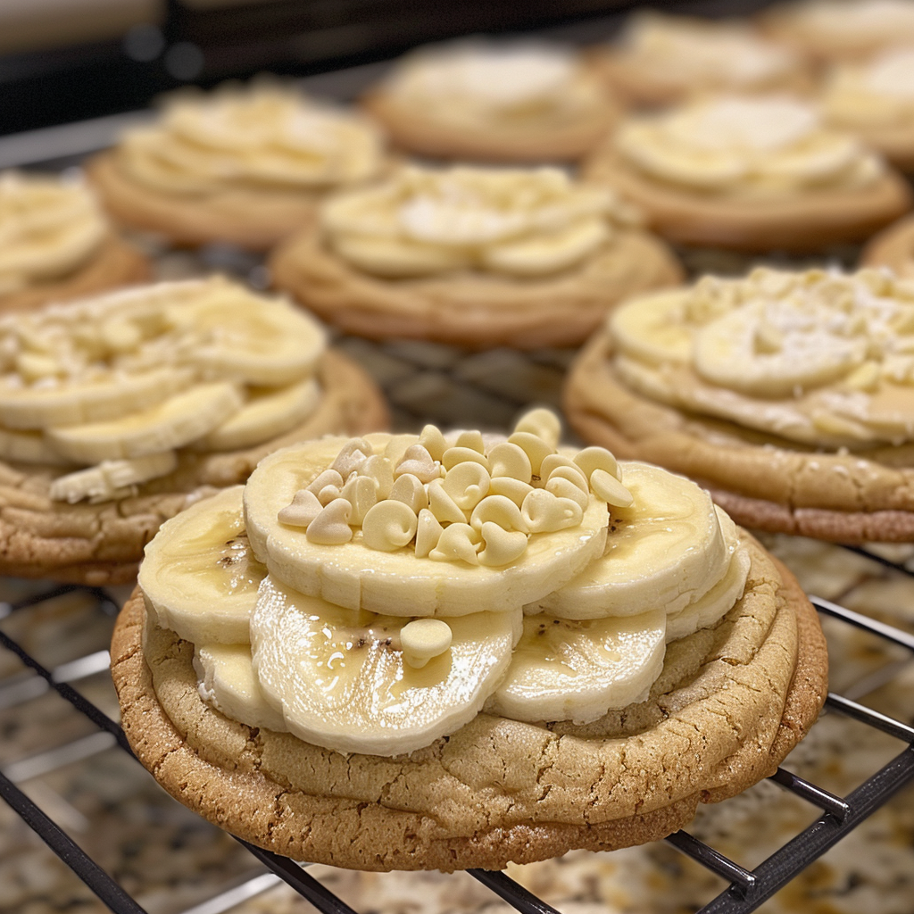 Heavenly Banana Pudding Cookies
