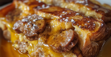 Sausage French Toast Roll
