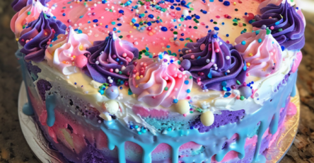 Unicorn Poke Cake: A Magical Burst of Flavor and Color