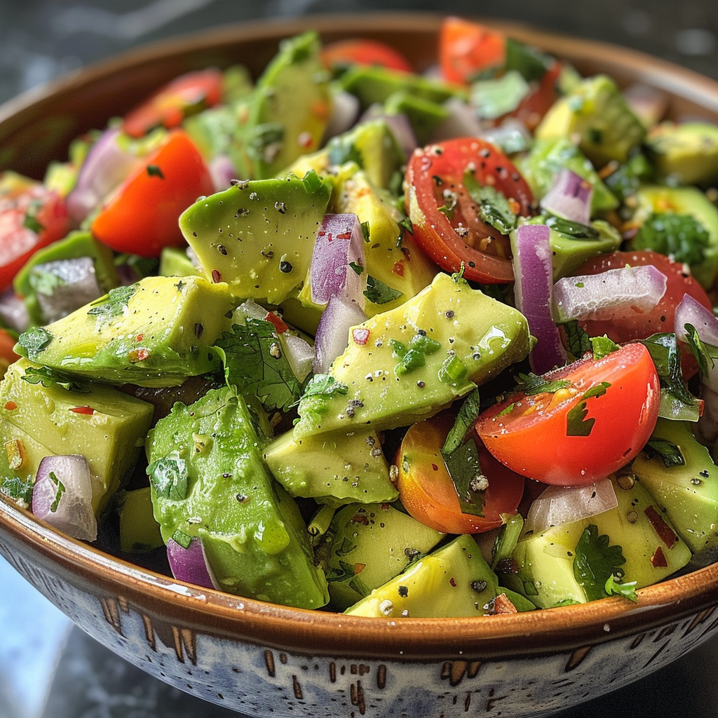 Avocado Salad: A Fresh and Flavorful Summer Delight