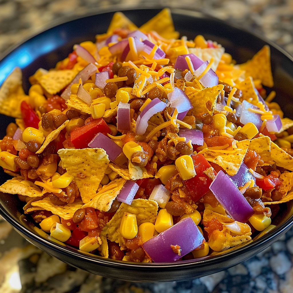 Fritos Chili Cheese Salad: A Flavor-Packed, Crunchy Delight