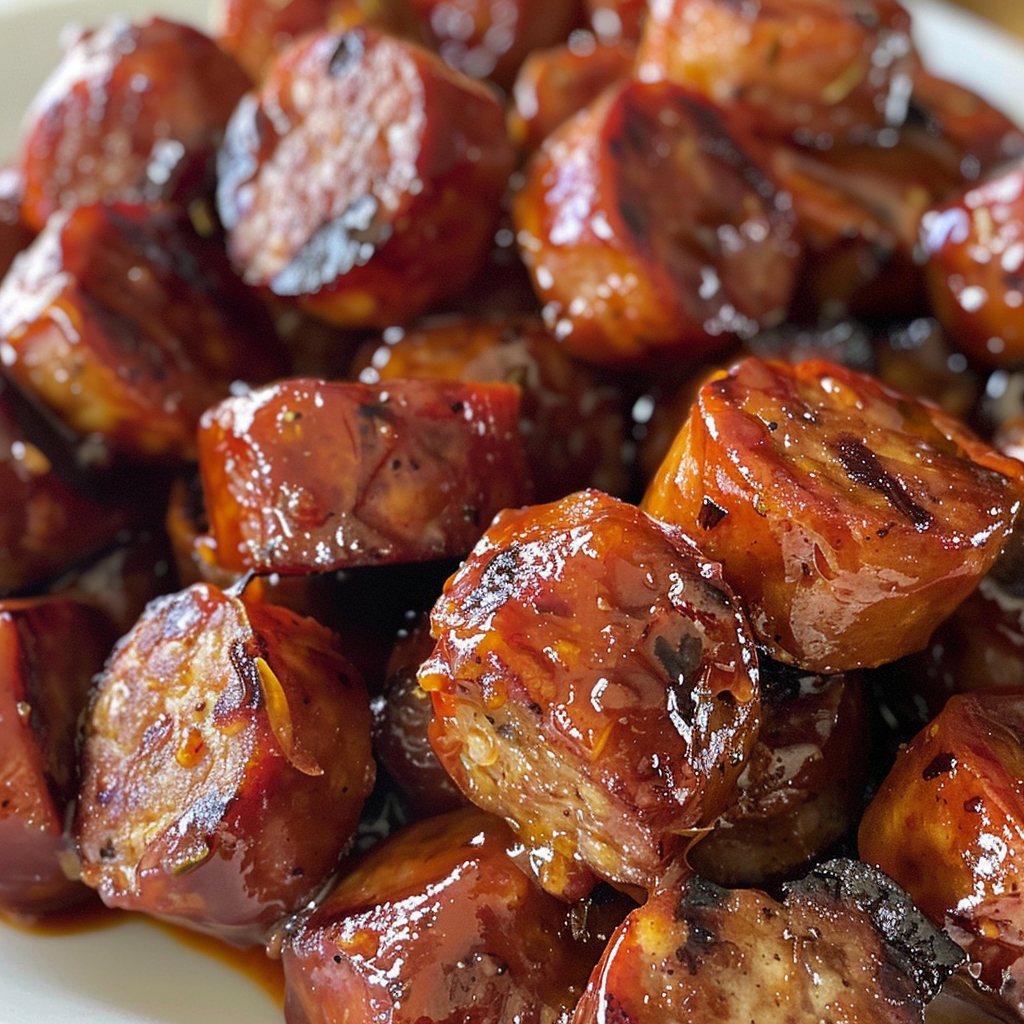 BBQ Sausage Bites