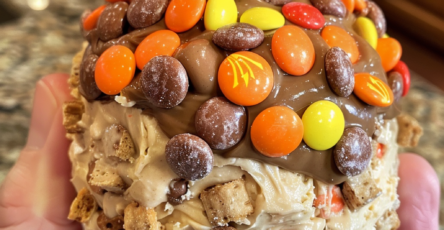 Reese's Pieces Peanut Butter Cheese Ball