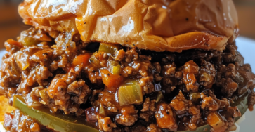Grandma's Crockpot Sloppy Joes